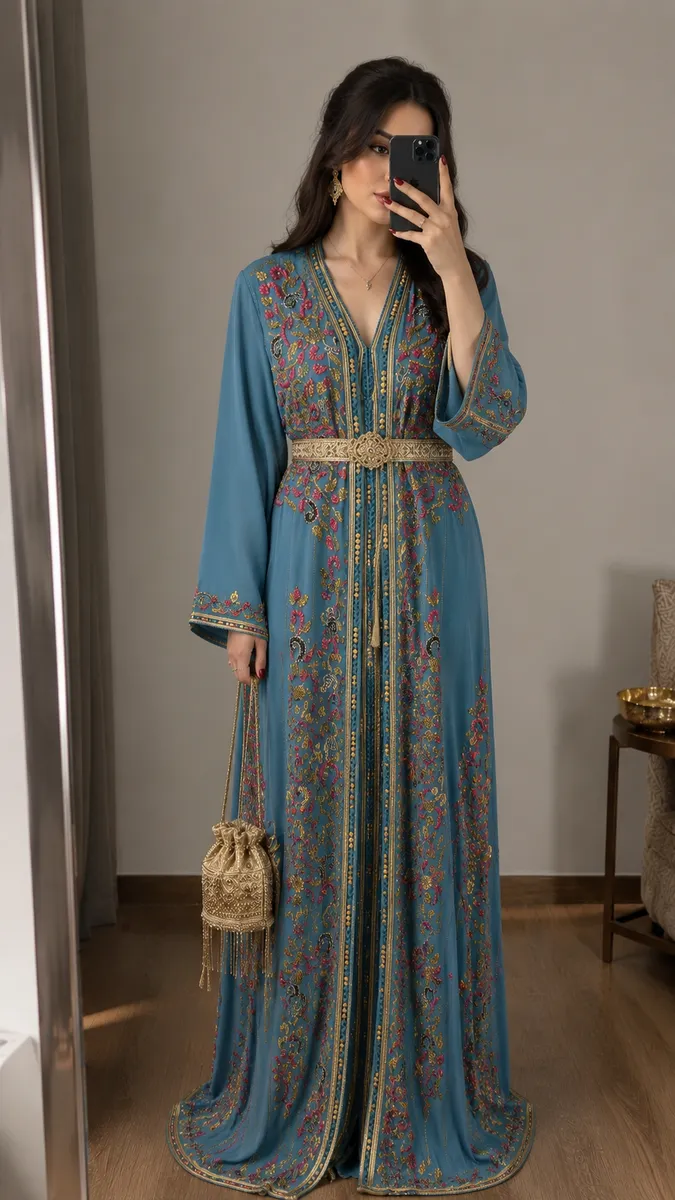 Custom Made — تقشيطه مغربيه خاليا من العيوب قاعدة جديدة ولا لبسة تقيلة مخدومة هلبا قاعدة بالتيكيت